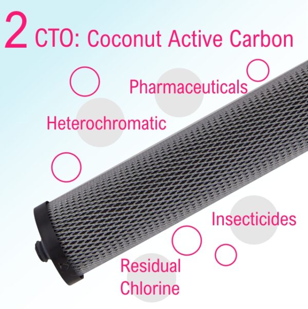 Bi-eau Waterzuivering - Filter 2 - Kokosnoot Bast Actieve Koolstof Granulaat